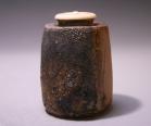 伊勢崎 満 作 「備前肩衝茶入」 #2