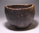 森本良信 作 「自然釉黒茶碗」 #1