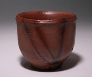 藤原 啓 作 「備前酒杯」