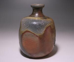 四代松田華山 作 「備前徳利」