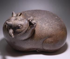 島村 光 作 「備前丑」