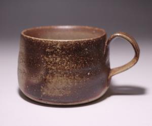 秋谷昌央 作 「備前マグカップ」