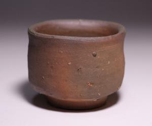 二代藤田龍峰 作 「備前ぐい呑」