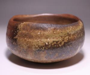 金重道明 作 「備前茶碗」