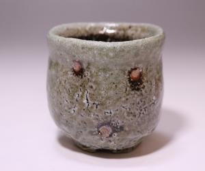 原田拾六 作 「備前ぐい呑」