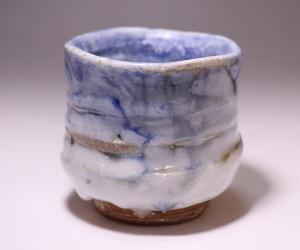 馬場隆志 作 「青志野湯呑」