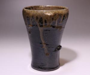 馬場隆志 作 「黒備前ビアマグ」