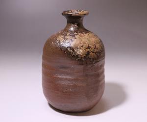越智富雄 作 「備前徳利」