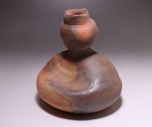 中村和樹 作 「備前瓢徳利」