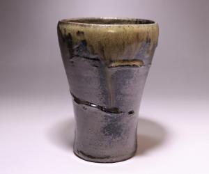馬場隆志 作 「黒備前ビアマグ」
