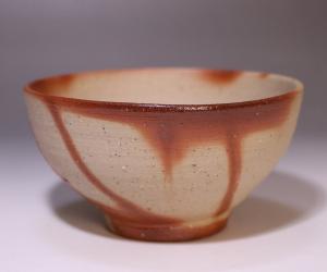 高力芳照 作 「火襷飯碗」