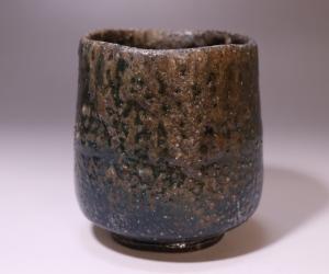 馬場隆志 作 「窯変蒼大湯呑」