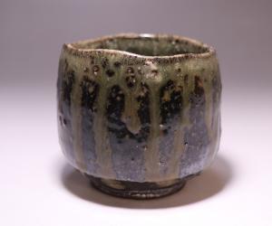 馬場隆志 作 「備前黒湯呑」