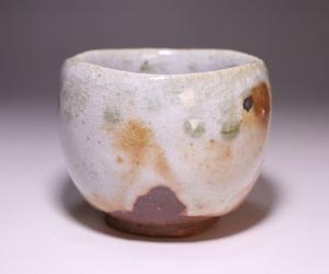 馬場隆志 作 「志野湯呑」