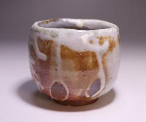 馬場隆志 作 「志野湯呑」