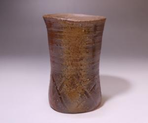 高力芳照 作 「備前ビアマグ」