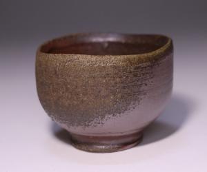 藤原 雄 作 「備前酒杯」