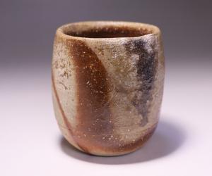伊勢崎晃一朗 作 「備前湯呑」