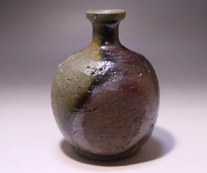 原田拾六 作 「備前徳利」