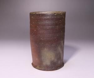 中村六郎 作 「備前麦酒呑」