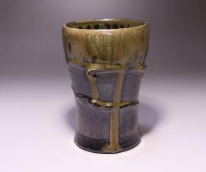 馬場隆志 作 「黒備前ビアマグ」