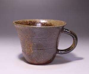 高力芳照 作 「備前マグカップ」