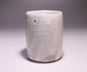 陶工房 斿 作 「粉引湯呑」