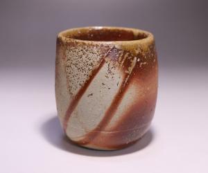 伊勢崎晃一朗 作 「備前湯呑」