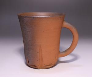 高力芳照 作 「備前マグカップ」