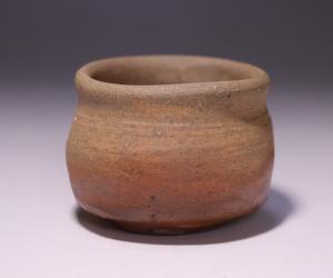 高力芳照 作 「備前火襷酒呑」