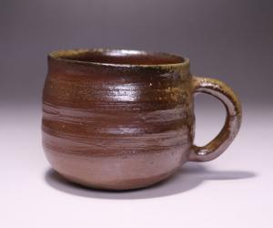 高力芳照 作 「備前マグカップ」
