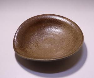 陶工房 斿 作 「伊部足付向付」