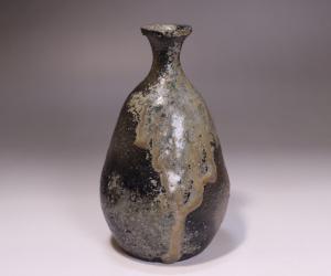 金重充宏 作 「青備前色胡麻徳利」