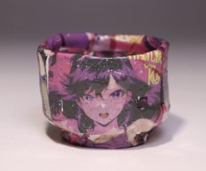 伊勢崎陽太郎 作 「HAL面取ぐい呑」