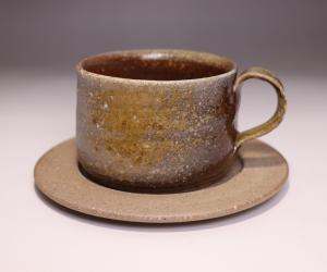 秋谷昌央 作 「備前コーヒーセット」