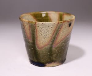 竹中健次 作 「備前織部カップ」
