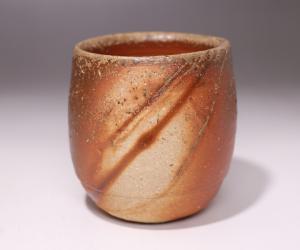 伊勢崎晃一朗 作 「備前湯呑」