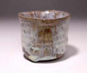 金重 愫 作 「斑唐津ぐい呑」