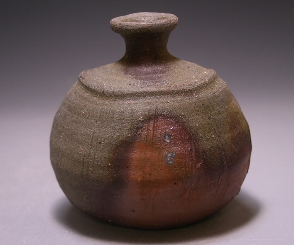 金重 備前焼 酒器 徳利 備前 真作 高級 希少 共箱付き 美品1969年京都大学農学部卒業